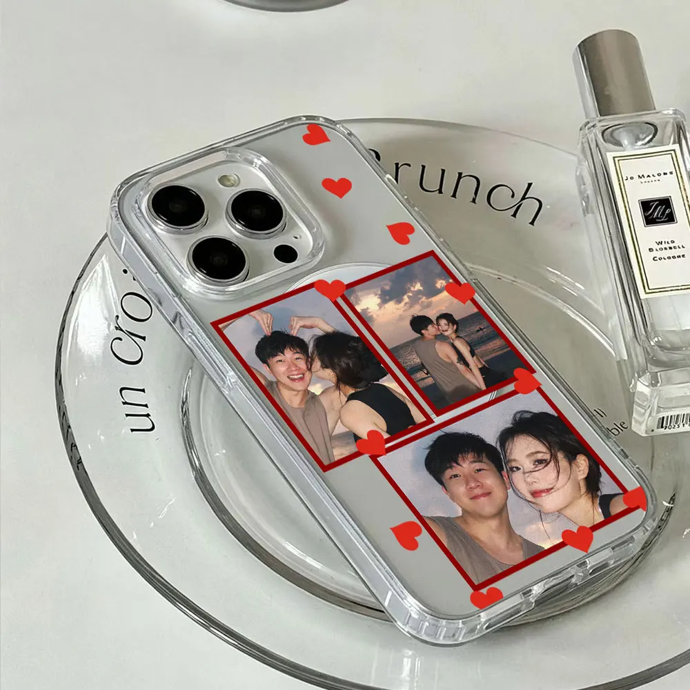 Personalized Photo Phone Case with Wireless Charging Capability