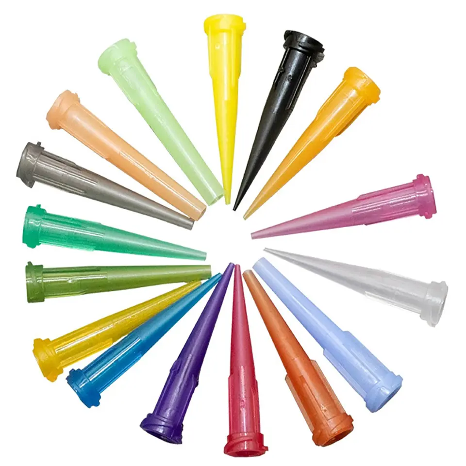 10pcs Luer Lock TT Tapered Tips Precision Liquid Syringe Dispenser Needles Tips 30mm 10/11/13/14/15/16/18/20/21/22/23/25/27/30G image 1