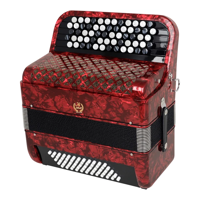 M Mbat Bayan Accordion 60 Bass Professional Adult Playing Accordion With  Box Keyboard Instrument Accordion Set Music Gift - Accordion - AliExpress