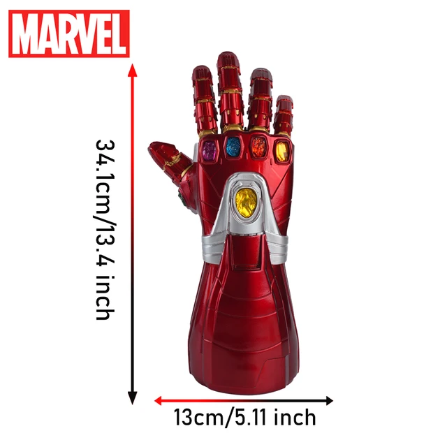 Marvel Avengers Endgame: Iron Man Nano Gauntlet Coin Bank - PVC Collectible From Infinity War Film