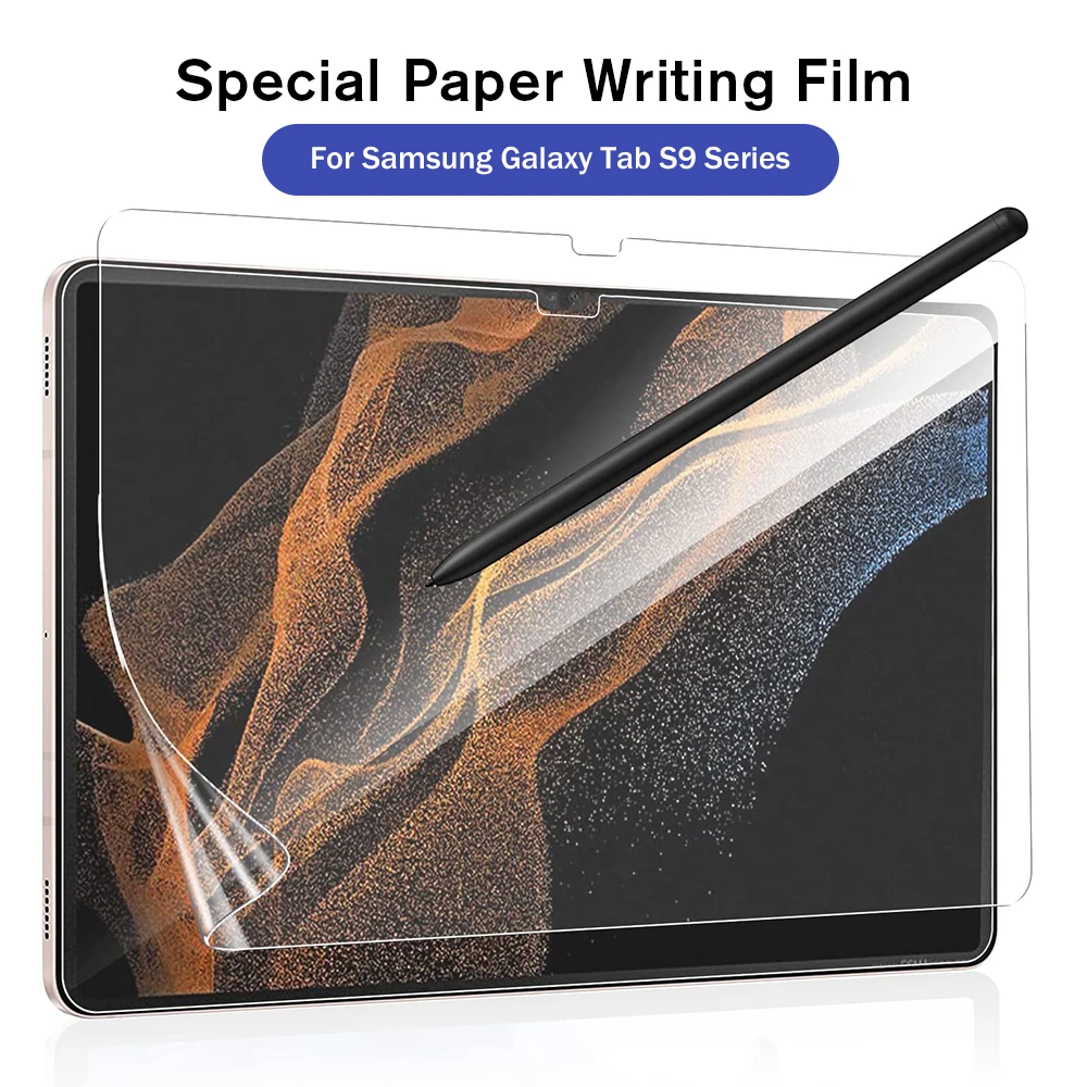 

Мягкая матовая защитная пленка из ПЭТ с рисунком для Samsung Galaxy Tab S9 Ultra Plus