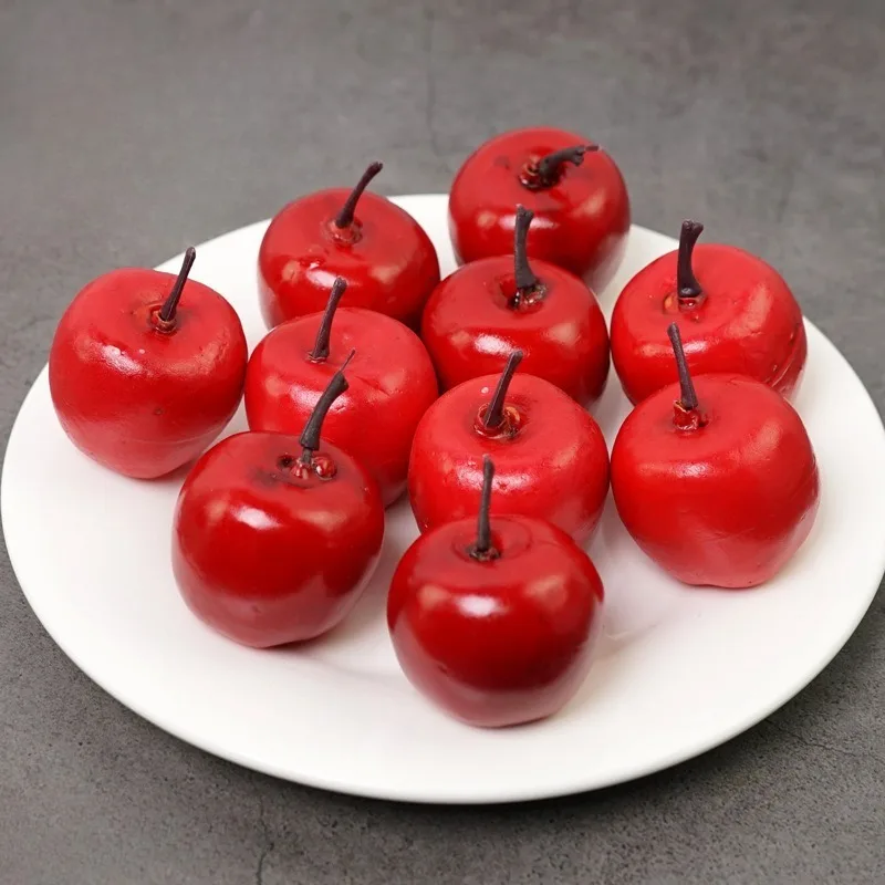 Mini Foam Fruit & Vegetable Set - Small Fake Fruit Decor Props, Realistic  Perfect for Home Party Decoration Craft Displays