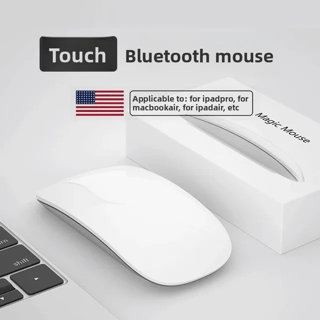 Souris magique multi-touch originale APPLE pour Macbook Pro Air Mini, ordinateur portable, tablette, PC, iPad, souris sans fil Bluetooth 5.0 1