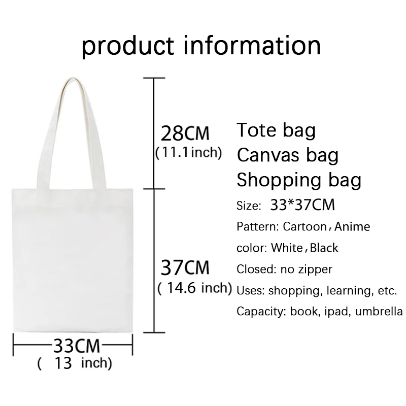 Women\'s SLAM DUNK Anime Beach Bag Y2k Aesthetic Shopping Bag Kawaii Backpack Cute Graceful Tote Bag Multifunction Cloth Bag