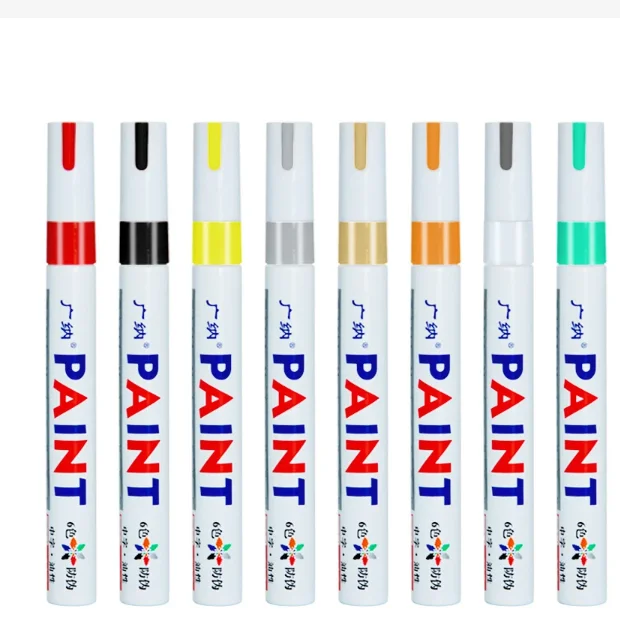 8 pcs motorcycle Paint Brush Pearl White Scratch Repair Paint Artifacts Black To Remove Marks Special