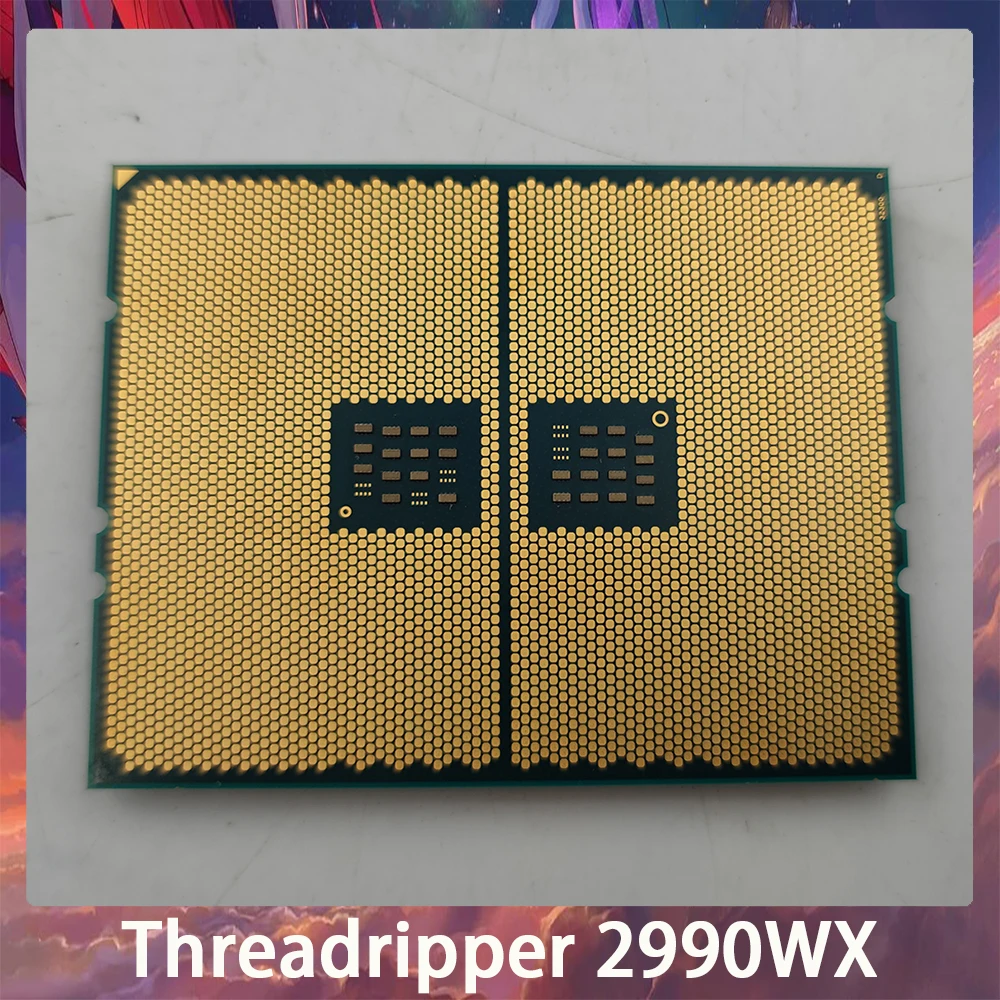 For AMD Ryzen Threadripper 2990WX CPU 32C 64T 3.0GHz 12nm L3=64MB Socket sTR4 TDP250W Processor High Quality