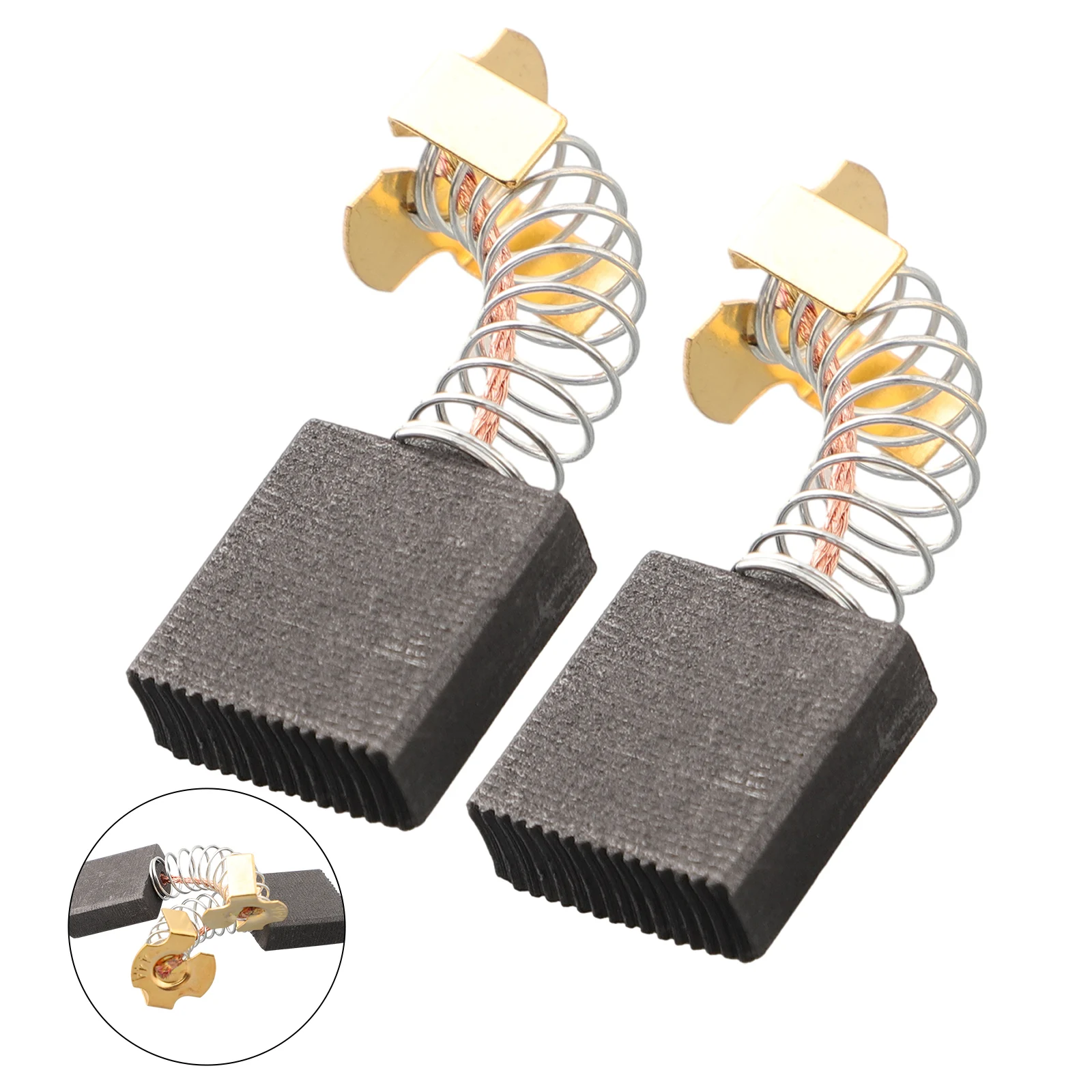 

Enhance Your Miter Saw with Carbon Brushes R4510 R45101 TS2400LS TS2410LS 2pcs Reliable Motor Functionality Easy to Install