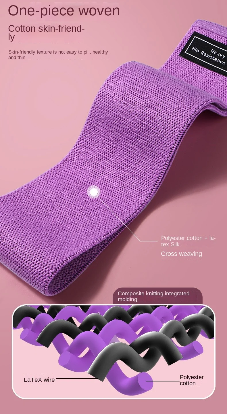 Purple resistance loop bands sold by 100 Spartans