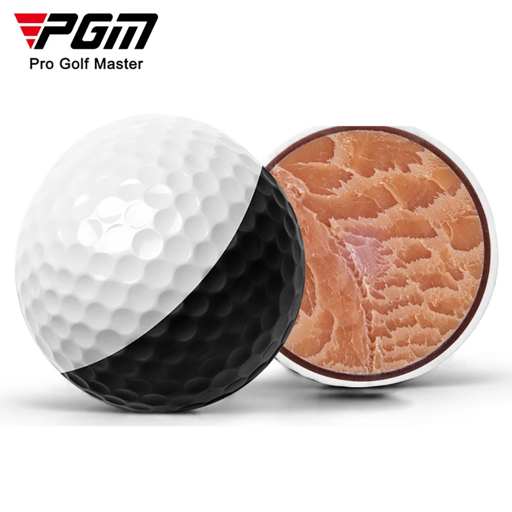 

2023 New PGM Golf Two-color Three-tier Putter Practice Game Black and White Ball Visual Rolling Direction Q026