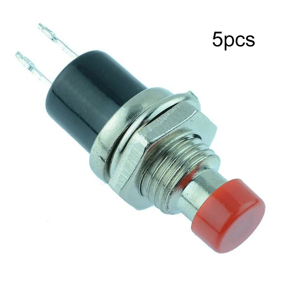 

ON-OFF Switch Push Button Switch Pin Welding Replacement Spare Parts 27.3 X 9.8mm 2mm Panel 5pcs 7mm Panel Cut