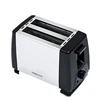 Toaster 2 Slice Wide Slot with 6 Preset Temperature and Timing Small Stainless Steel Bread Toaster with Manual Stop 2