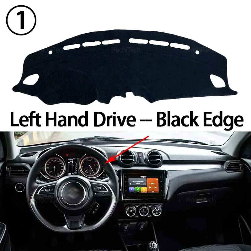 Für Suzuki Swift A2L 2017 2018 2019 2020 2021 Anti-Rutsch-Matte Dashboard Abdeckung Pad Sonnenschirm Dashmat Teppich Auto zubehör – Detail 2
