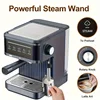 Electric Espresso Maker Professional Espresso Coffee Maker Semi Automatic Latte Cappuccino Milk Frother Italian Coffee Machines 2