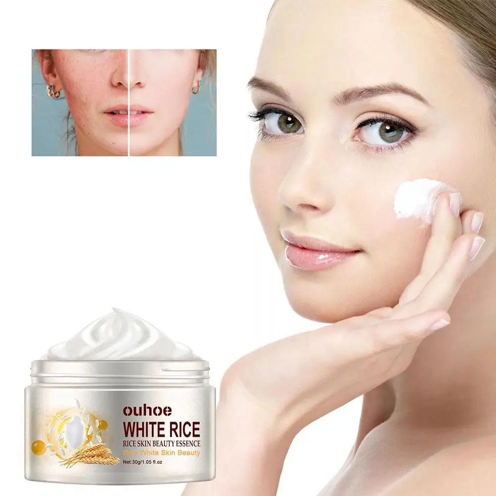 2/1X White Rice Anti Aging Remove Wrinkles Nourishing Moisturizing Facial Cream Firming Pores And Removing Acne Whitening Cream