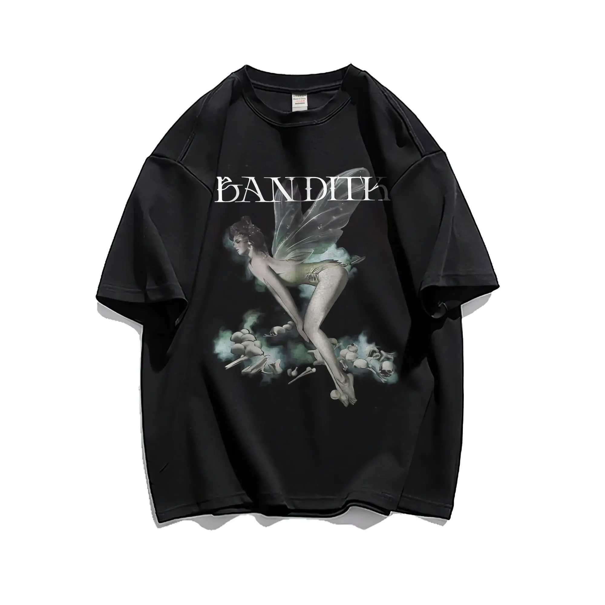 

Vintage Classic Rock Graphic T Shirt Women Summer Round Neck Short Sleeve Cotton T Shirt Femme Casual Streetwear Y2k Tops 2022