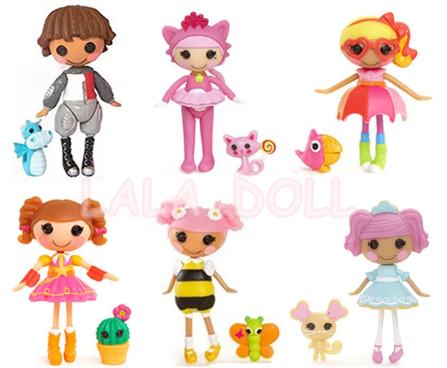 Lalaloopsy muñecas con los accesorios, Mini muñecas para la casa de juegos  de juguete de la niña cada una única _ - AliExpress Mobile
