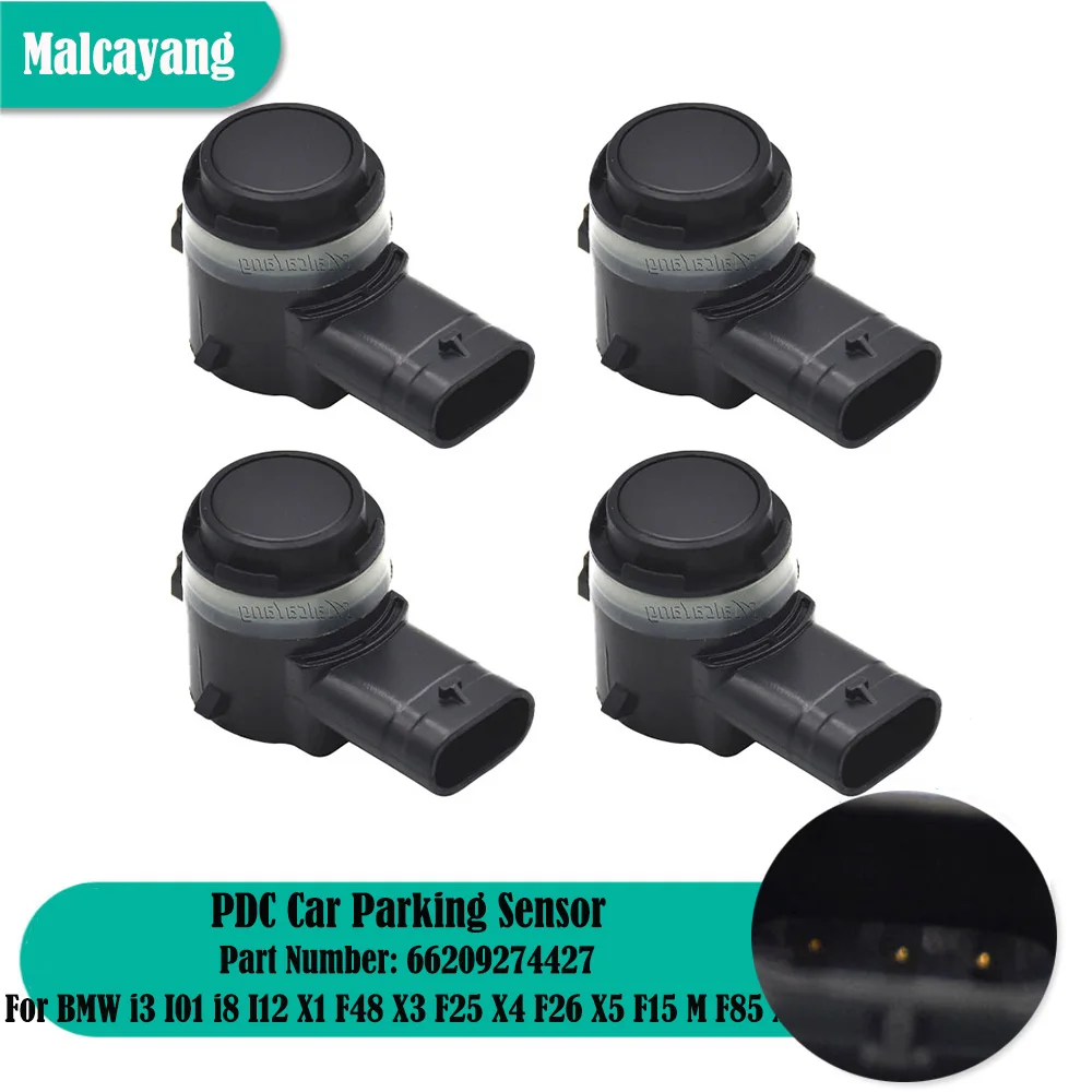 

Hight Quality 4PCS PDC Parking Reverse Sensor For BMW i3 I01 i8 I12 X1 F48 X3 F25 X4 F26 X5 F15 M F85 X6 F16 M F86 66209274427