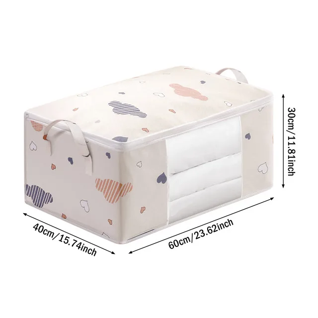 Big Capacity Storage Bag 4/2/1PCS Quilt Clothes Moisture Dust Proof Organizer Duvet Blanket Sorting Bags Luggage Bag
