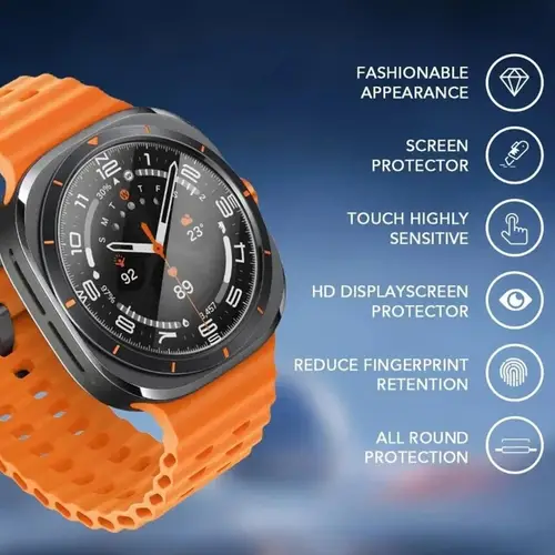 Tempered Glass For Samsung Galaxy Watch 47mm 40mm 44mm 45 46 43 42mm Premium Screen Protector Galaxy Watch Ultra 8 7 6 5 4 Glass - Image 5