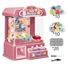 Small Electric Claw Machine Children Mini Cartoon Game Console Boys and Girls Playing House, Gifts and Toys Three Bar Operation 4