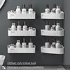 MENGNI Bathroom corner shelves Kitchen Storage organization rack Wall Mounted Shampoo Shower shelf Bathroom Accessories set 2