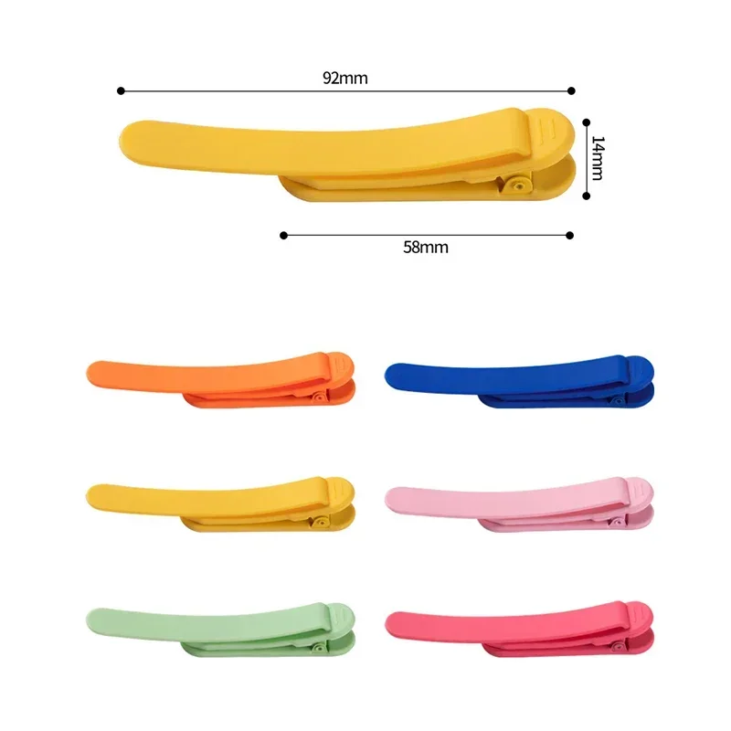 Silicone Bookmark Bookmarks Stationery Supplies Soft Silicone Bookmark Clip Color Page Divider Creative Buckle Automatically Follow School Office