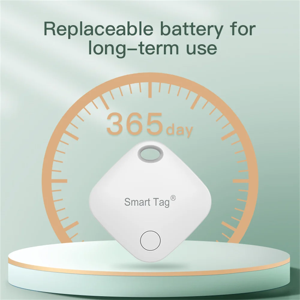 Xiaomi Mini Smart Tag Bluetooth Wireless Tracker Key Wallet Luggage Bag Pet Finder Two-way Anti Lost Alarm GPS Location Record