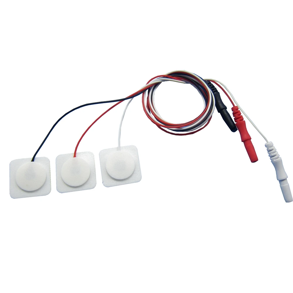 

Disposable Foam electordes with lead wires, paediatric/neonates, ecg 3pcs/set(The picture shows a set)