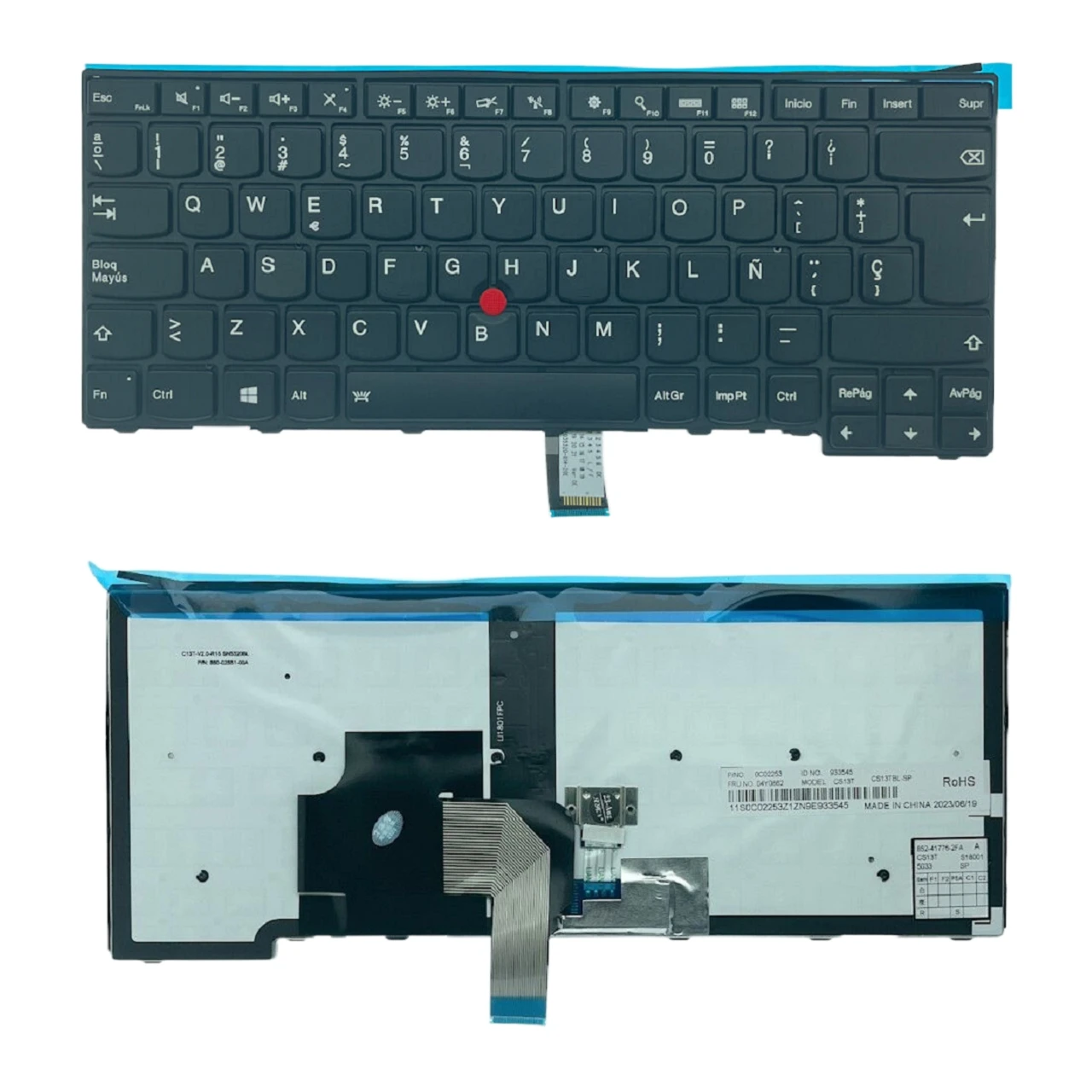 

Original Spanish Laptop Backlit Keyboard For Lenovo Thinkpad T440 T440P T450 T460 T431S T440S T450S L440 L450 L460 L470 0C02253