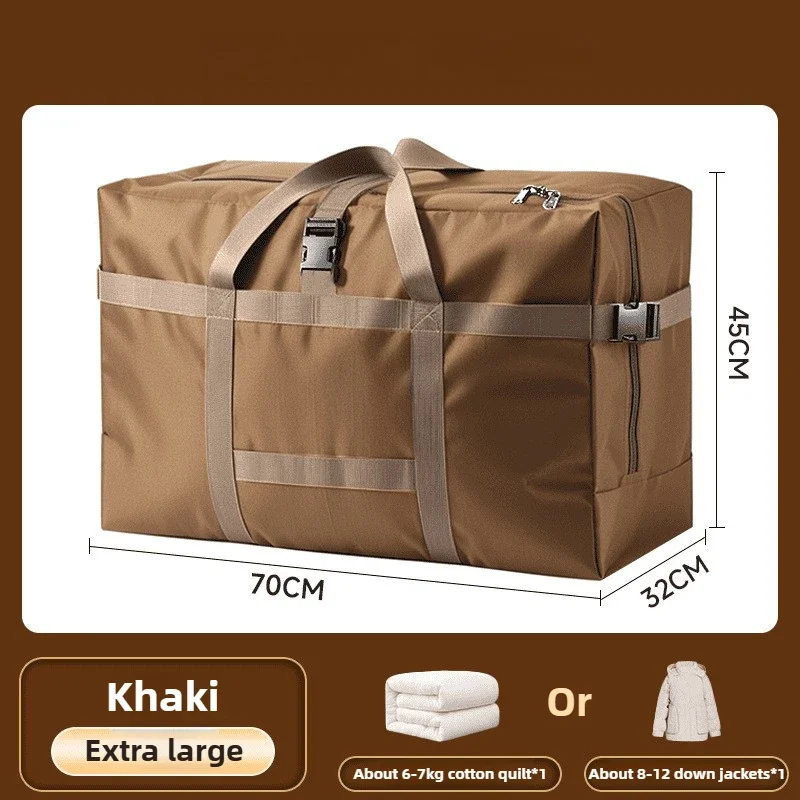 Durable Large-Capacity Oxford Cloth Storage and Packing Bag for Clothes and Blankets