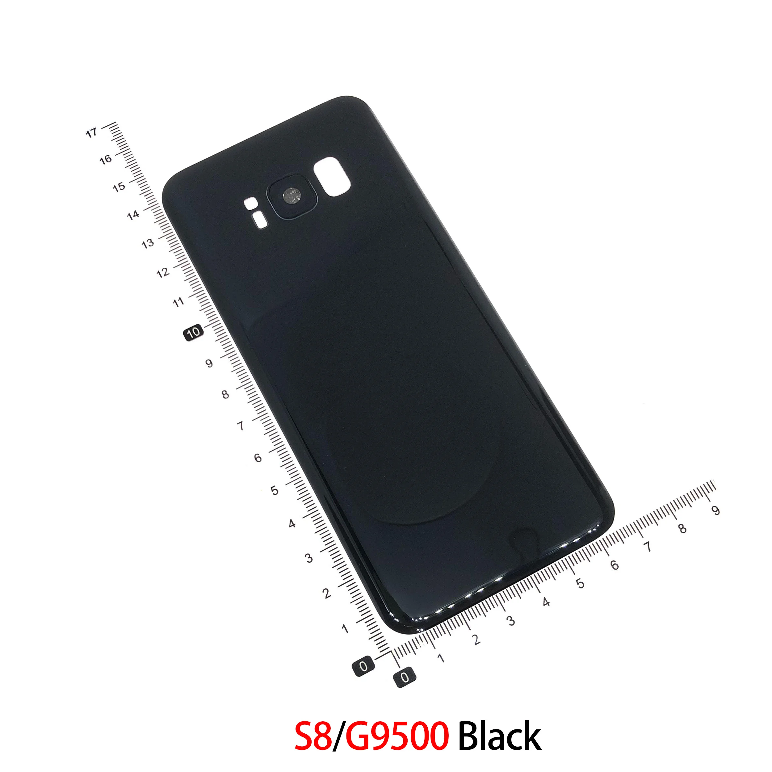 Do Samsung Galaxy S8 G9500 S8+ S8 Plus G9550 Tylna szklana pokrywa baterii Obudowa tylnych drzwi SM-G955F G955FD