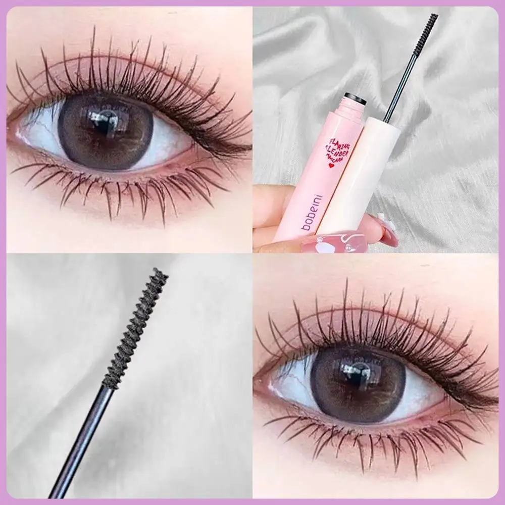 

Bobeini Extremely Fine Mascara Waterproof Slim Curl Not Easy to Halo Dye Long Extremely Fine Lasting Natural Fine Brush Head