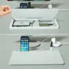 Desktop Whiteboard Storage Writing Board Tempered Glass Portable Desk Work Reminder Board Storage Message Board 3