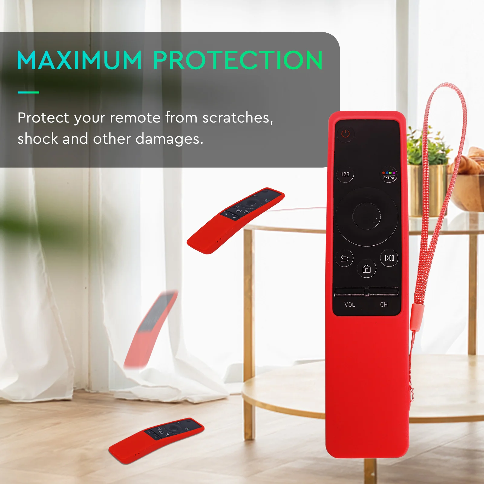 Silicone Remote Case Silicone Protective Case For Samsung Smart TV BN59-01312A 01312H BN59 01241A 01242A Remote Control Cover