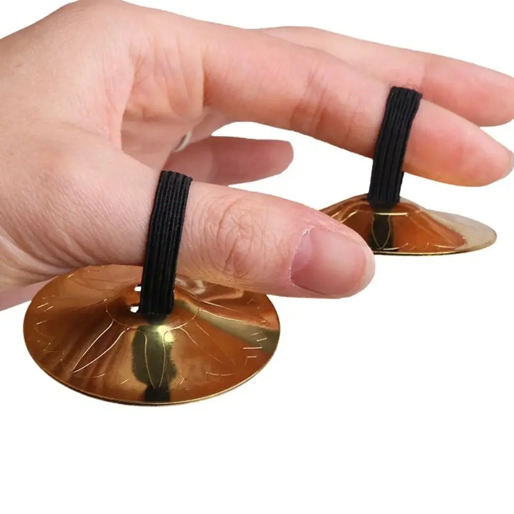 Set De 2 Platillos De Dedo - Címbalos Para Danza Del Vientre Y Fiestas