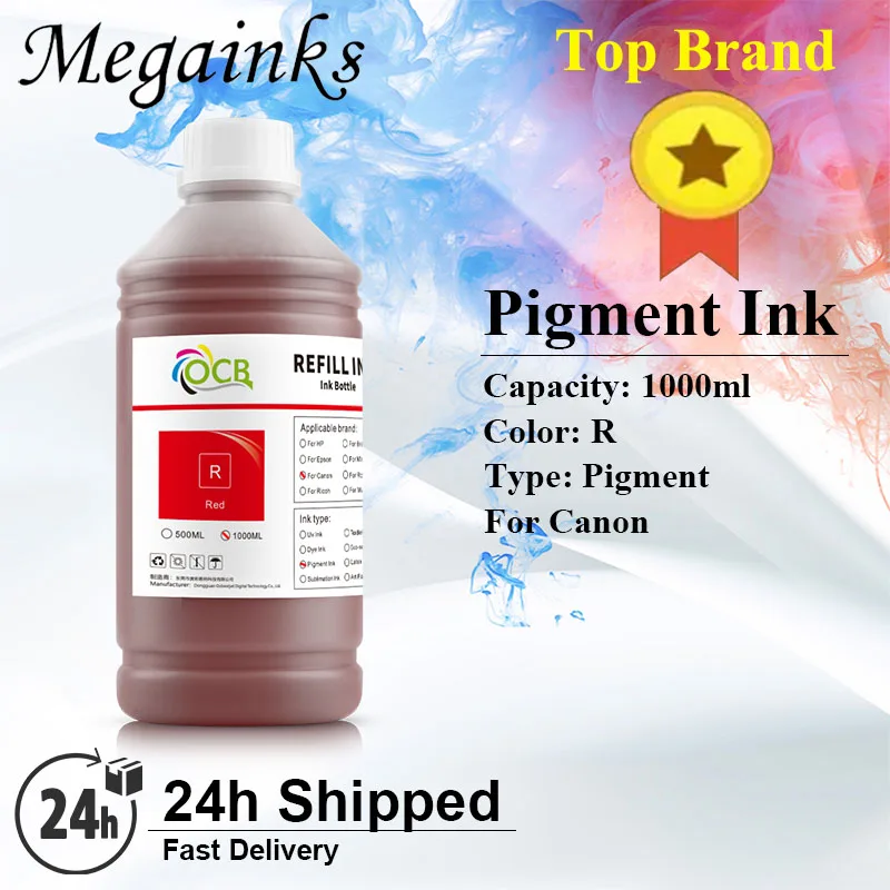 1000ml 12Color/Set Pigment Ink for Canon PFI-1700 PFI1700 PFI-1000 Pro 1000 2000 4000 6000 6100 520 540 Pro-1000 4000s 6000s