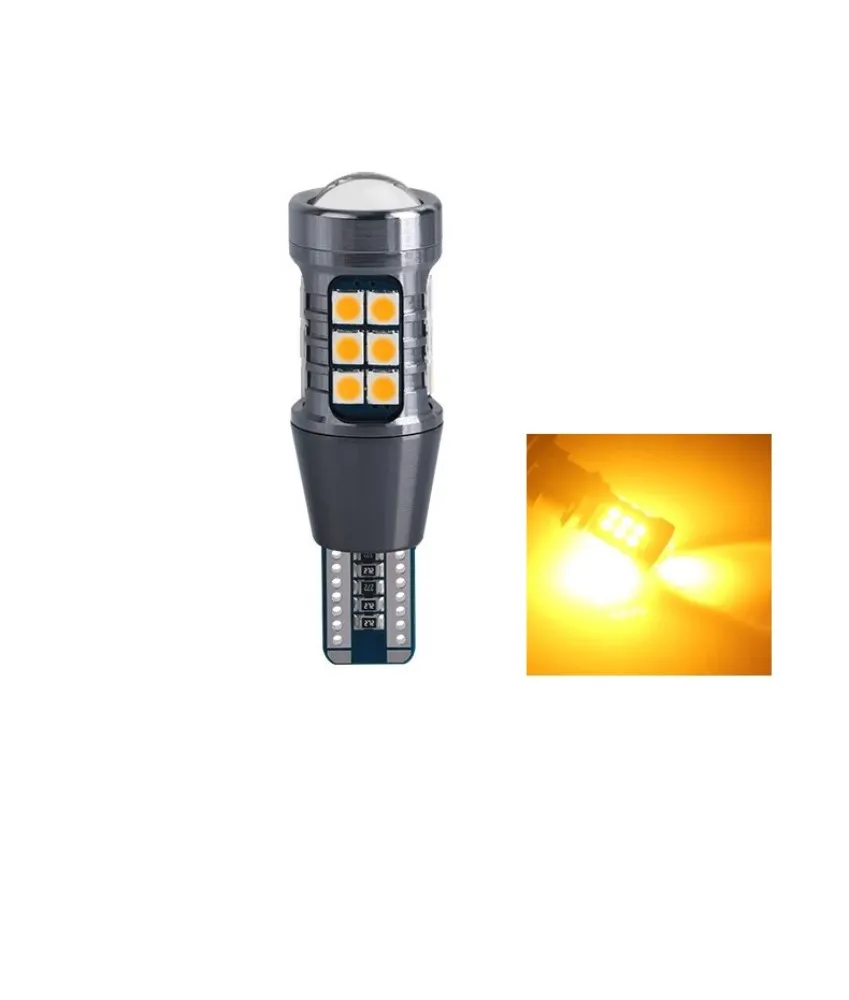 ตัวเลือกสินค้า หลอดไฟ LED สว่างไสวดี W16W T15 CANbus ประสิทธิภาพสูง สำหรับไฟท้ายและไฟฉุกเฉิน