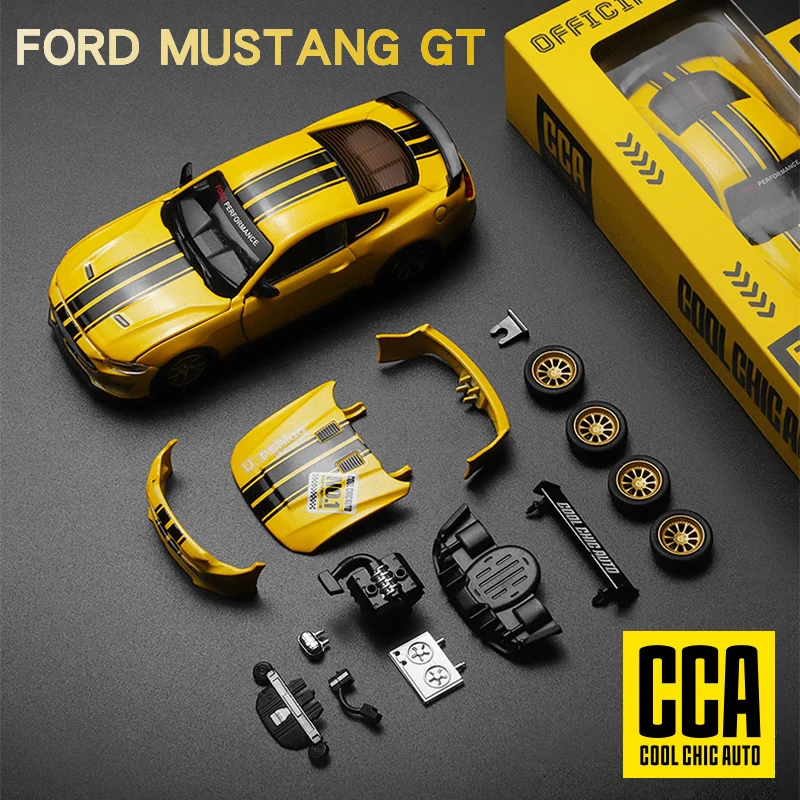 CCA 1/42 2018 フォードマスタング GT 合金モデルカーダイ