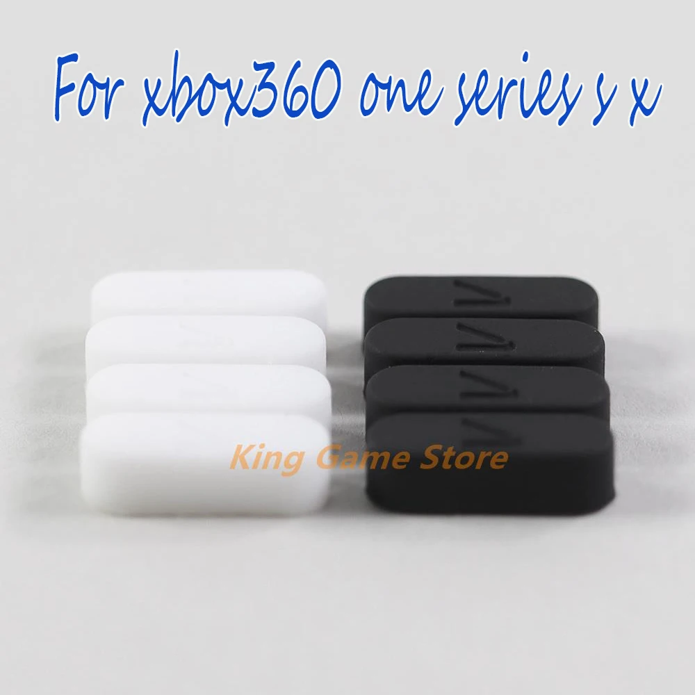 4pcs=1set Housing Case Rubber Feet Replacement For XBOX360 Slim XBOX