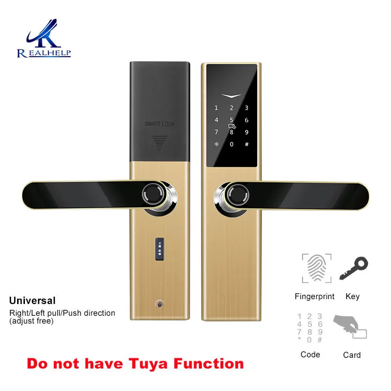 chamberlain remote Apartment Home Intelligent Fingerprint Lock Security WIFI Alexa/Tuya App Smart Lock Controll Wireless Remote Control Door Lock digital door lock Access Control Systems