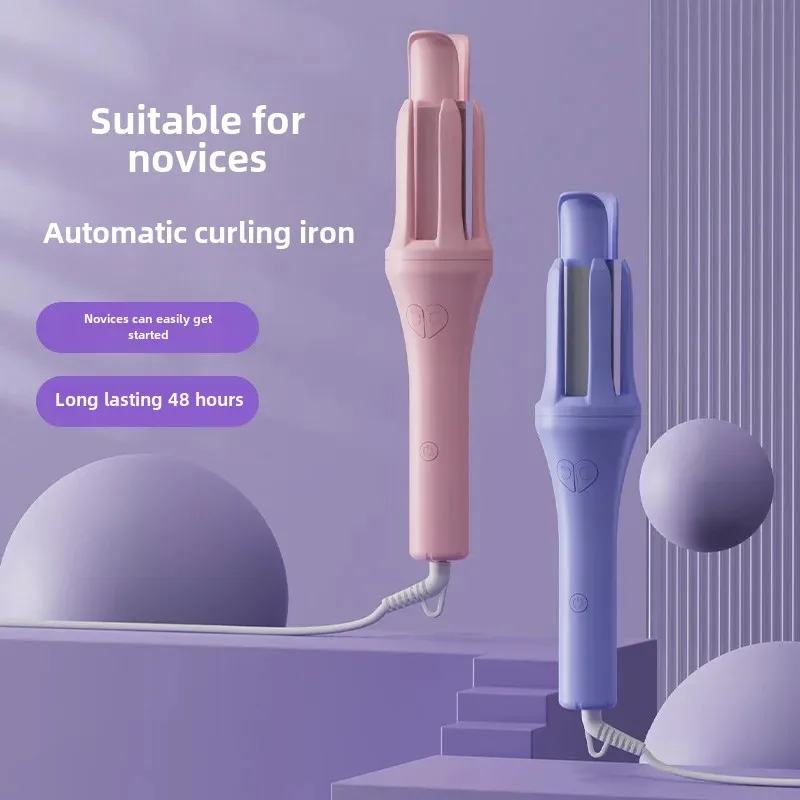 Automatic Curling Iron Lazy Person's Hair Damage-Free Electric Rotating Wave Dormitory Long-Lasting Styling 32mm Big Curling