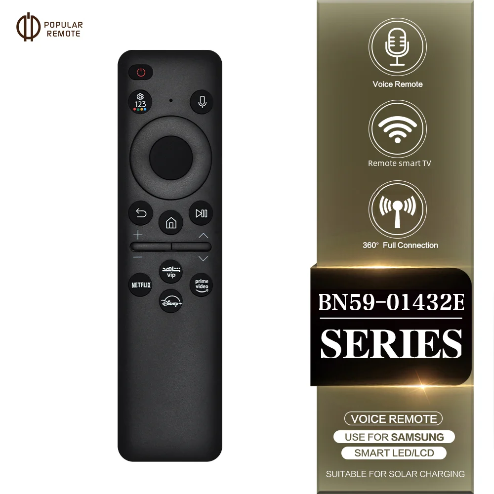 Bn59-01432E Telecomando Solare Sostitutivo Per Samsung Smart Tv Compatibile Con La Serie Neo Qled 8K 4K
