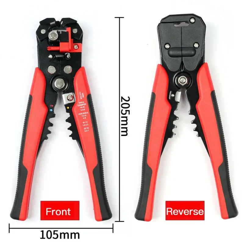 

F50 5 in 1 Wire Pliers Stripper Multifunctional Electrician Peeling Household Network Cable Wire Stripper Puller Stripper Tool