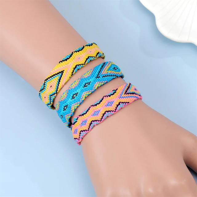 12 Pcs Woven Bracelet Bulk For Women, Kids & Girls - Nepal Style Friendship  Bracelets Handmade Braided Rope Wrist String Chain - Bracelets - AliExpress