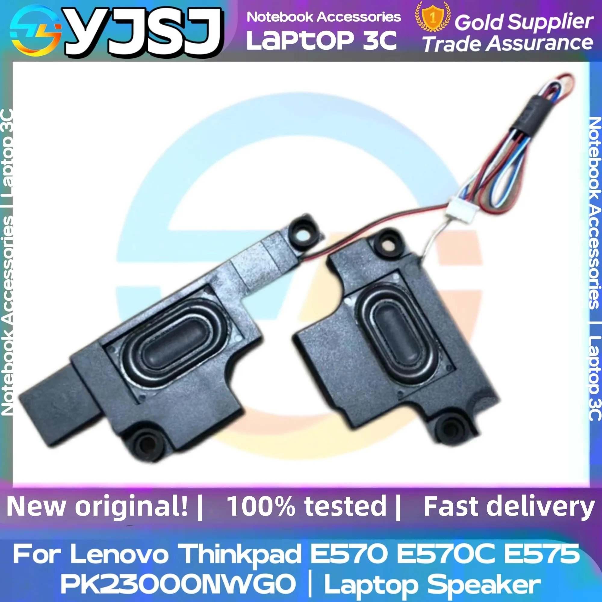 New GENUINE Original Laptop Speaker For Lenovo Thinkpad E570 E570C E575 built-in speaker horn audio  PK23000NWG0