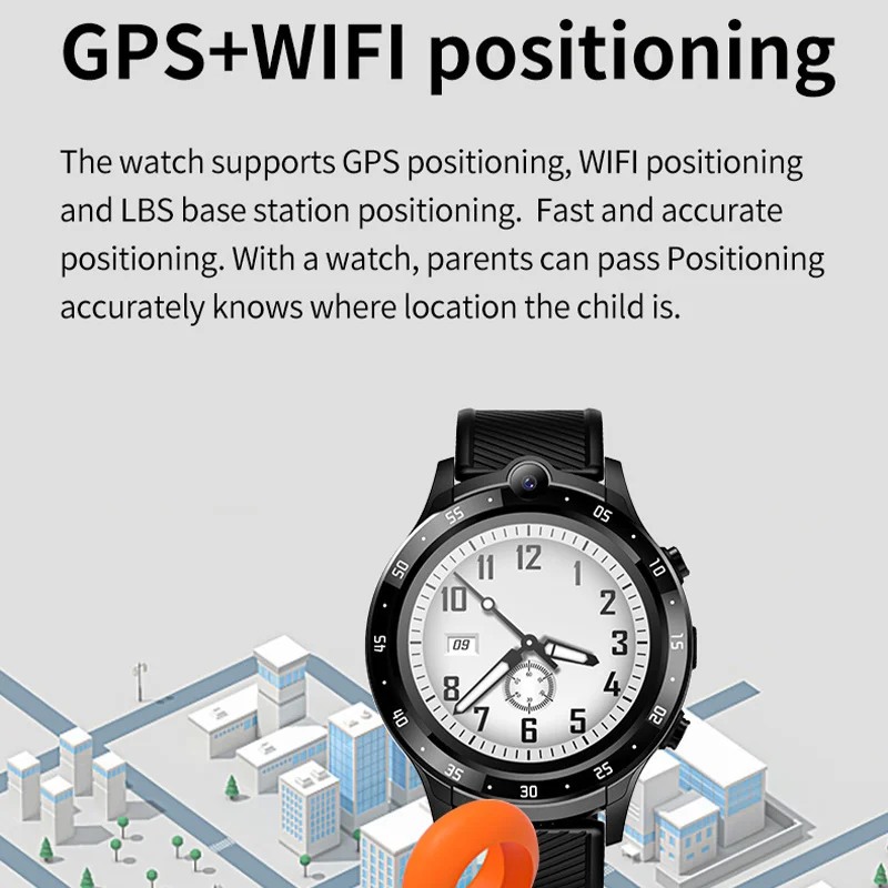 Y33 4G ȭ   HD ̵, Jasne Wywoanie Czat Gosowy GPS WiFi