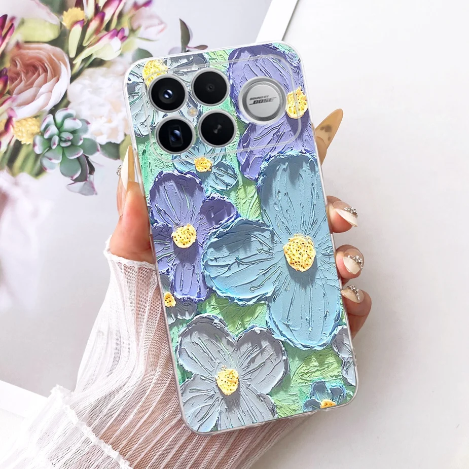Luxury Fashion Painted Soft Slim Phone Case Cover