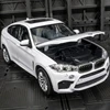 1/24 BMW X6 X6M Coupe SUV Alloy Sports Car Model Diecast Metal Toy Vehicles Car Model High Simulation Collection Childrens Gifts 1