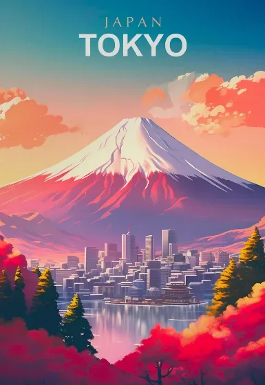 thumbnail image 1 of Pósteres con impresiones de ciudades de viajes por el mundo, Roma, Japón, París, lugares de interés turístico, pintura en lienzo, arte de pared, decoración del hogar para sala de estar, 1 of 5