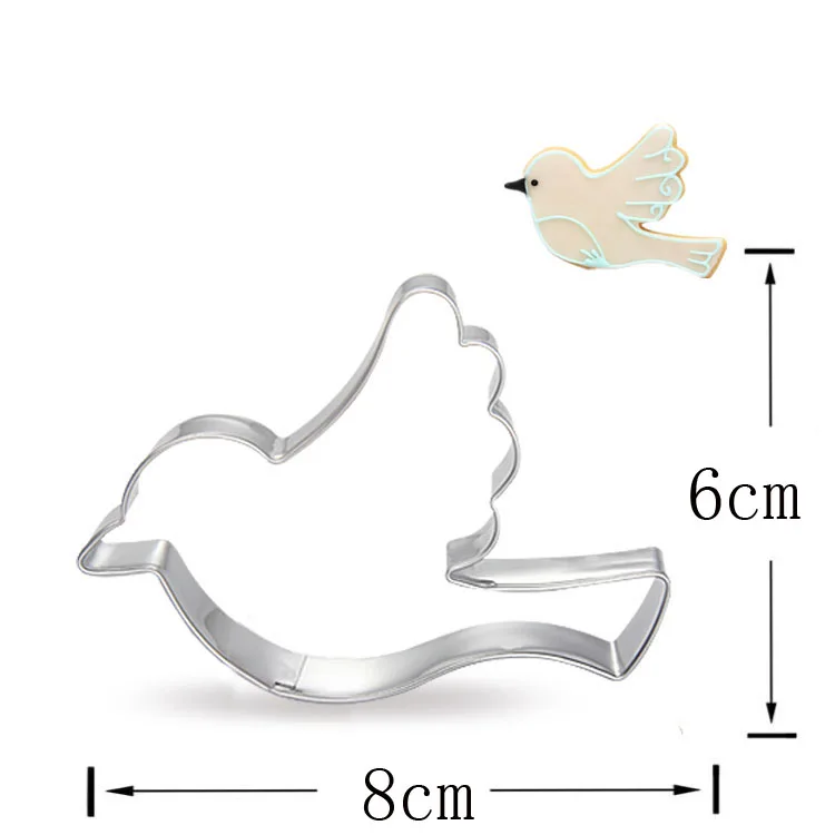 Cookie Cutter Fondant Cake Decor Tools Chocolate Cupcake Biscuit Mould patisserie reposteria gateau Cross Peace Dove Metal 1pcs cookie cutter,cookie mould,fondant cutter,cookie printing mold,baking mold,baking decorating tools